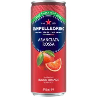 SANPELLEGRINO Aranciata Rossa 0,33cl kalorit ja ravintosisältö
