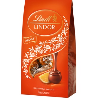 Lindt Lindor 137g maitosuklaa-appelsiini kalorit ja ravintosisältö - 626 kcal