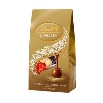 Lindt Lindor 137g Sekoitus täytesuklaakuula kalorit ja ravintosisältö - 636 kcal