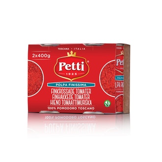 Petti hieno tomaattimurska 2 x 400g kalorit ja ravintosisältö