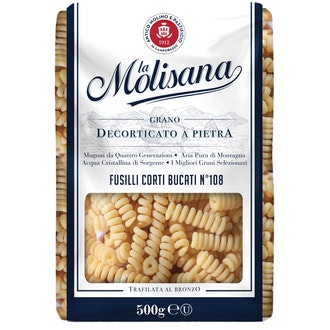 La Molisana Fusilli Corti Bucati N°108 500g kalorit ja ravintosisältö - 351 kcal