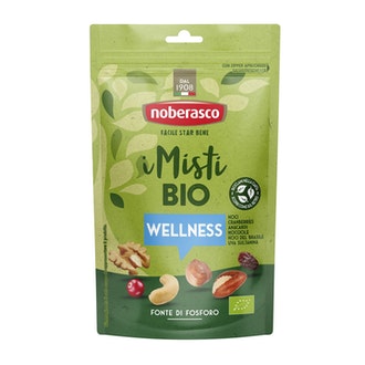 Noberasco wellness pähkinä-marjasekoitus 130g luomu YM kalorit ja ravintosisältö - 539 kcal