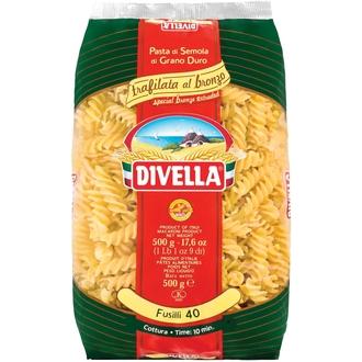 Divella 500G Fusilli Bronzo Kuiva kalorit ja ravintosisältö