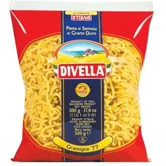 Divella 500g Gramigna pasta kalorit ja ravintosisältö