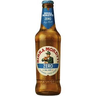 Birra Moretti Zero alkoholiton olut 0,33l kalorit ja ravintosisältö - 20 kcal