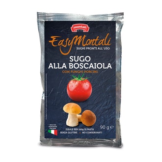 Easy Montali Boscaiola sienikastike 90g kalorit ja ravintosisältö - 101 kcal