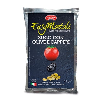 Easy Montali Oliivi ja kapris-kastike 90g kalorit ja ravintosisältö - 79 kcal