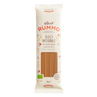 Rummo Spagetti No3 Luomu-täysjyväpasta 500g kalorit ja ravintosisältö