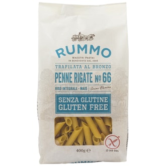 Rummo Gluteeniton penne rigate pasta no 66 400g kalorit ja ravintosisältö