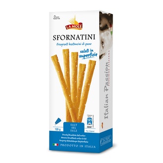 La Mole Merisuola leipätikku 120g kalorit ja ravintosisältö - 402 kcal