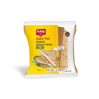 Schär jyväisä viipaleleipä 400g gluteeniton kalorit ja ravintosisältö