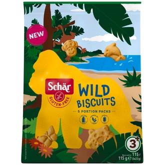 Schär Wild biscuits eläinkeksit 115g gluteeniton kalorit ja ravintosisältö - 458 kcal