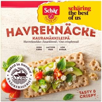 Schär Kauranäkkileipä gluteeniton 215g kalorit ja ravintosisältö - 369 kcal