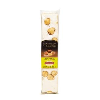 Quaranta pehmeä nougat hasselpähkinä 100g kalorit ja ravintosisältö - 460 kcal