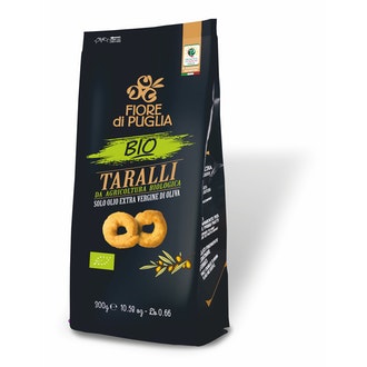 Fiore de Puglia taralli suolakeksi 300g oliiviöljy luomu kalorit ja ravintosisältö - 467 kcal