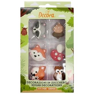 Karma Syötävä koriste, Metsän eläimet kalorit ja ravintosisältö