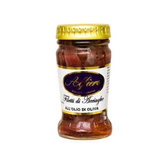 Alfieri Sardelli oliiviöljyssä 90g kalorit ja ravintosisältö - 498 kcal