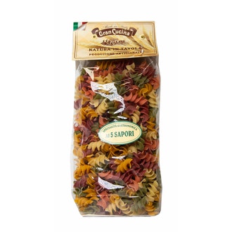 Gran Cucina Spiraalipasta Duurmvehnästä 500g kalorit ja ravintosisältö - 368 kcal