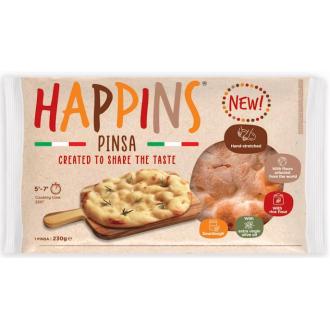 Happins Pinsa 230 g kalorit ja ravintosisältö - 282 kcal