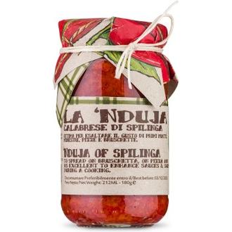 Casarecci di Calabria Nduja Salamitahna Calabria 180g kalorit ja ravintosisältö - 533 kcal