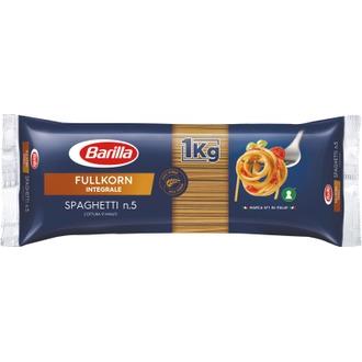 Barilla Täysjyvä Spaghetti n.5 durumtäysjyvävehnästä valmistettu pasta 1kg kalorit ja ravintosisältö