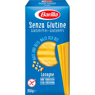 Barilla gluteeniton lasagne 250g kalorit ja ravintosisältö - 363 kcal