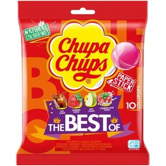Chupa Chups The Best of tikkaripussi 120g kalorit ja ravintosisältö