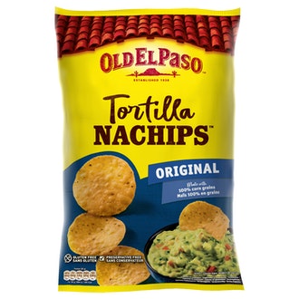 Old El Paso Tortilla Nachips 300g Original kalorit ja ravintosisältö - 497 kcal