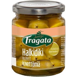 Pitted halkidiki olives kalorit ja ravintosisältö