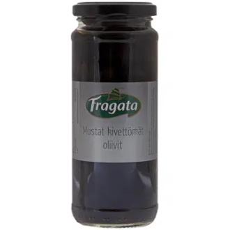Fragata musta kivetön oliivi 330/163g kalorit ja ravintosisältö - 125 kcal
