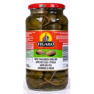 Figaro Kapris varrelle etikkaliemessä 935g/500g kalorit ja ravintosisältö