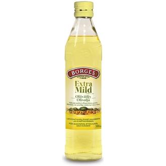 500ml Borges Extra Mild mieto oliiviöljy kalorit ja ravintosisältö
