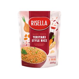 Risella Teriyaki valmisriisi 200g kalorit ja ravintosisältö - 185 kcal
