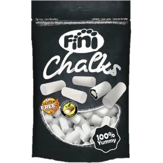 Fini Chalks 160g täytelakritsirae gton kalorit ja ravintosisältö - 362 kcal