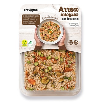 Trevijano Tumma riisi ja vihreä parsa 250g kalorit ja ravintosisältö - 311 kcal