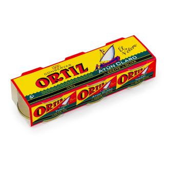 Ortiz Tonnikala oliiviöljyssä 3x92g kalorit ja ravintosisältö - 168 kcal