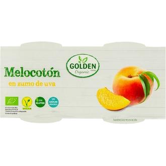 Golden 140G Persikkapaloja Viinirypälemehussa