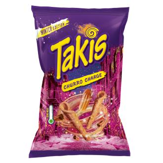 Takis maissisnacks 100g Churro kalorit ja ravintosisältö - 523 kcal