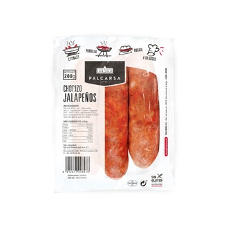 Palcarsa Chorizo Grill Jalapeños raakamakkara 200g kalorit ja ravintosisältö - 453 kcal