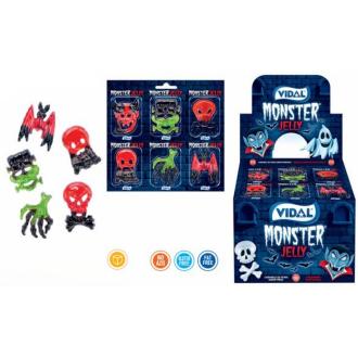 Vidal Monster Jelly 6-pack 66g kalorit ja ravintosisältö - 322 kcal