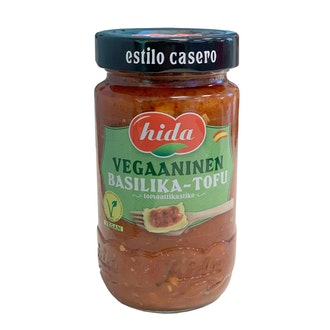 HIDA VEGE tomaattikastike 350g Basilika -Tofu kalorit ja ravintosisältö - 96 kcal