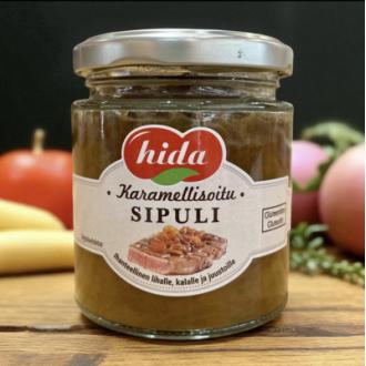 Hida Karamellisoitu Sipuli 245g kalorit ja ravintosisältö - 186 kcal