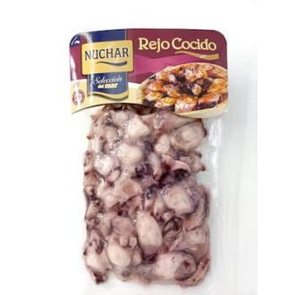 Nuchar keitettyä jättiläiskalmaria viipaleina 200g kalorit ja ravintosisältö - 94 kcal