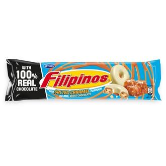 Filipinos 118g Suolainen kinuski Keksi valkosuklaalla kalorit ja ravintosisältö - 523 kcal