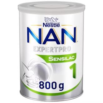 Nestlé NAN Sensilac 1 Äidinmaidonkorvike 800g kalorit ja ravintosisältö - 519 kcal