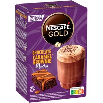 Nescafé Gold Chocolate Brownie Caramel 149,8g erikoispikakahvi kalorit ja ravintosisältö - 37 kcal
