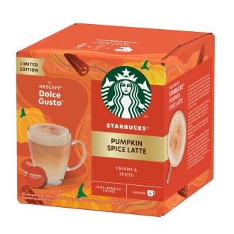 Starbucks Nescafé DG 12kaps Pumpkin Spiced Latte kalorit ja ravintosisältö - 39 kcal