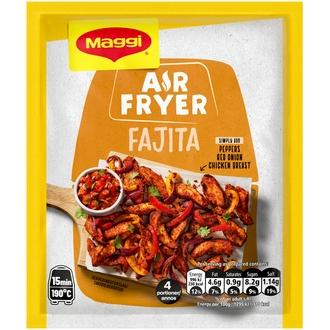 Maggi Air Fryer 27g Fajita -ainekset kalorit ja ravintosisältö