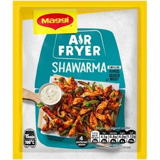 Maggi Air Fryer 25g Shawarma -ainekset kalorit ja ravintosisältö