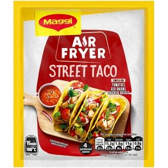 Maggi Air Fryer 41g Street Taco -ainekset kalorit ja ravintosisältö